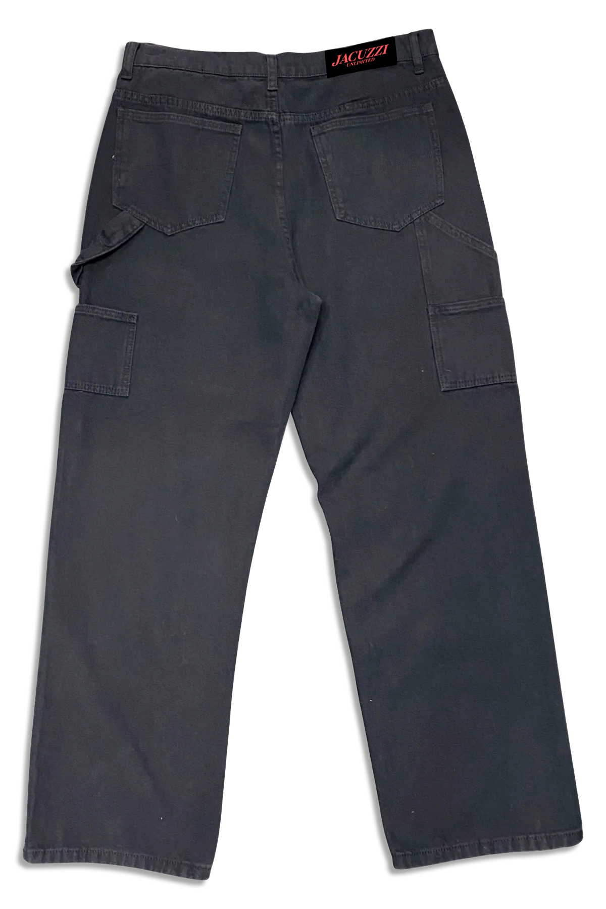 Double Knee Carpenter Pant - Black