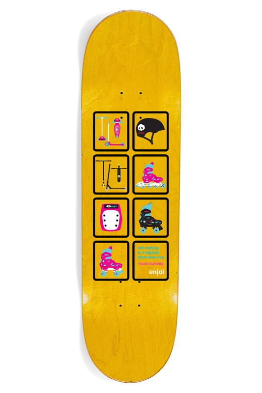Big Box Roller Blades R7 Deck - Orange 8.5