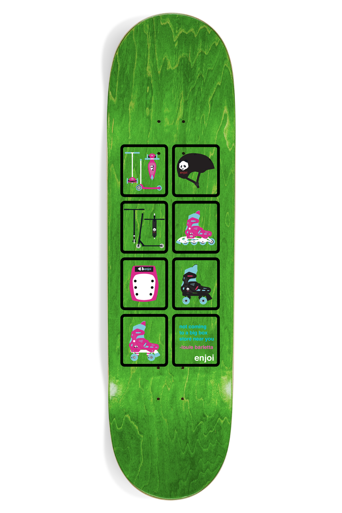 Big Box Plastic Spectrum Deck - 8.25