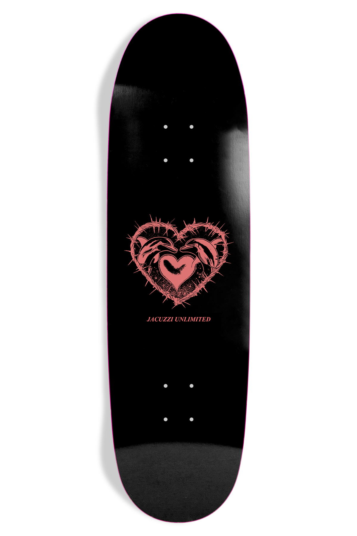 Dolphin Logo Shape Deck 8.75