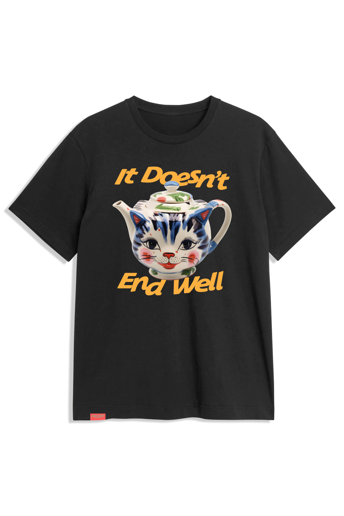 Tea Pot S/S Tee Black