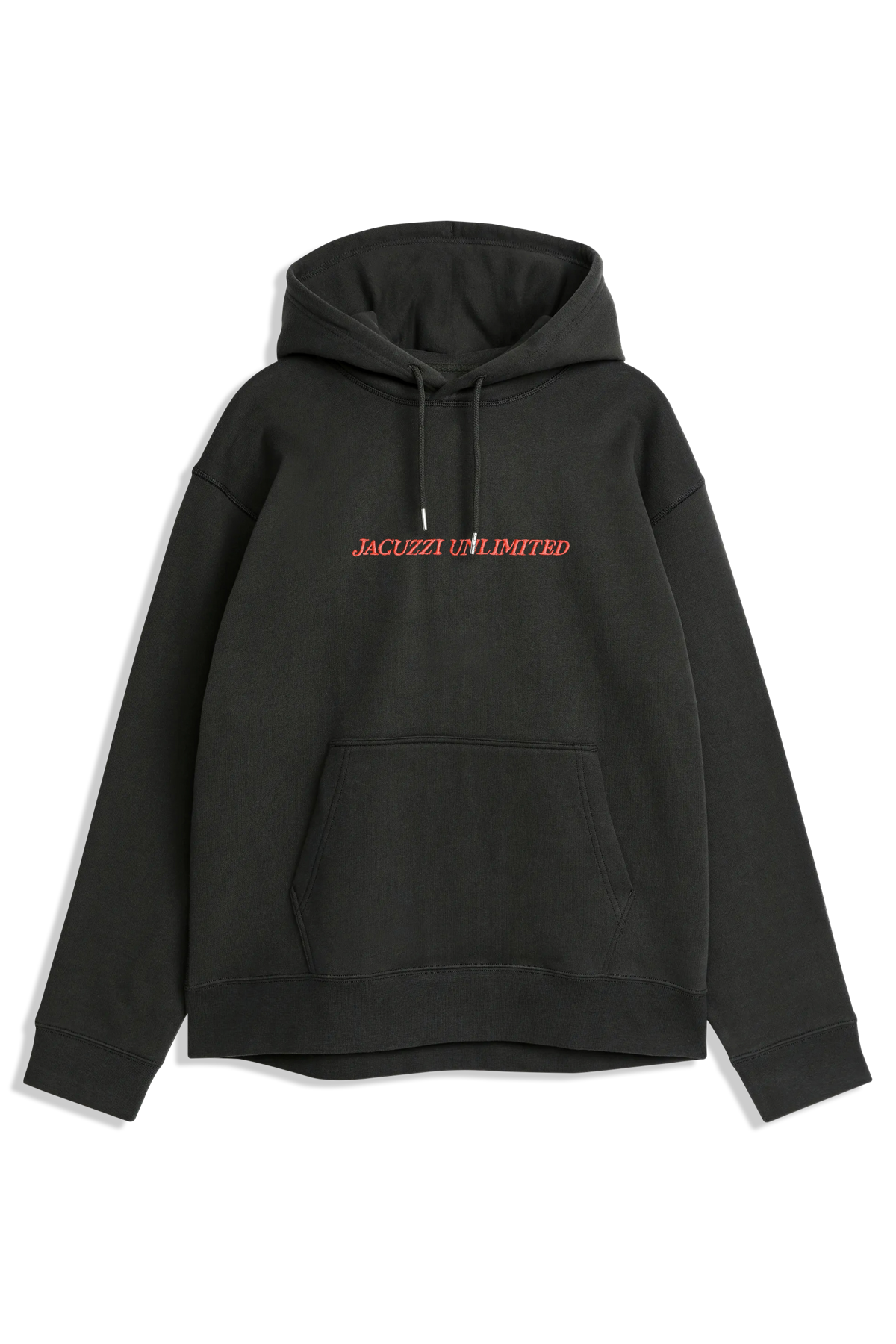 Jacuzzi Embroidered Hoody - Black
