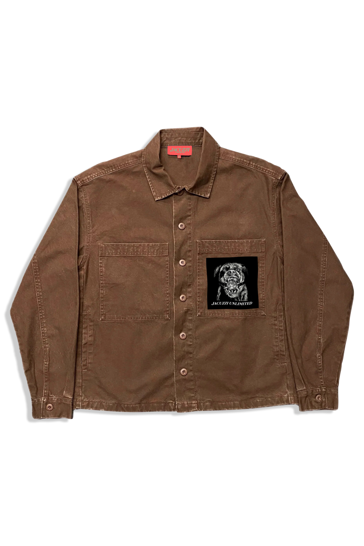 MASU JACQARD PAJAMA BLOUSON（BROWN）44 Jacuzzi | Dominance Jacket Brown – Jacuzzi Unlimited