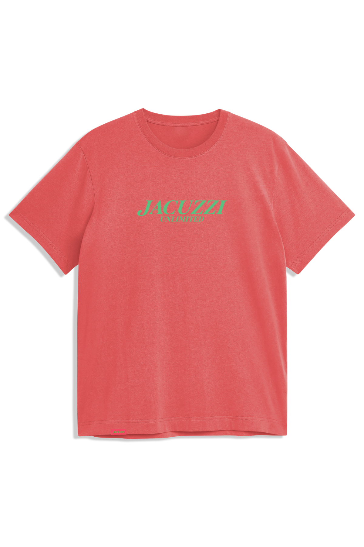Coral pink best sale t shirt