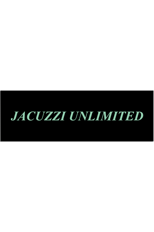 Jacuzzi Logo Large Sticker 5 Pack