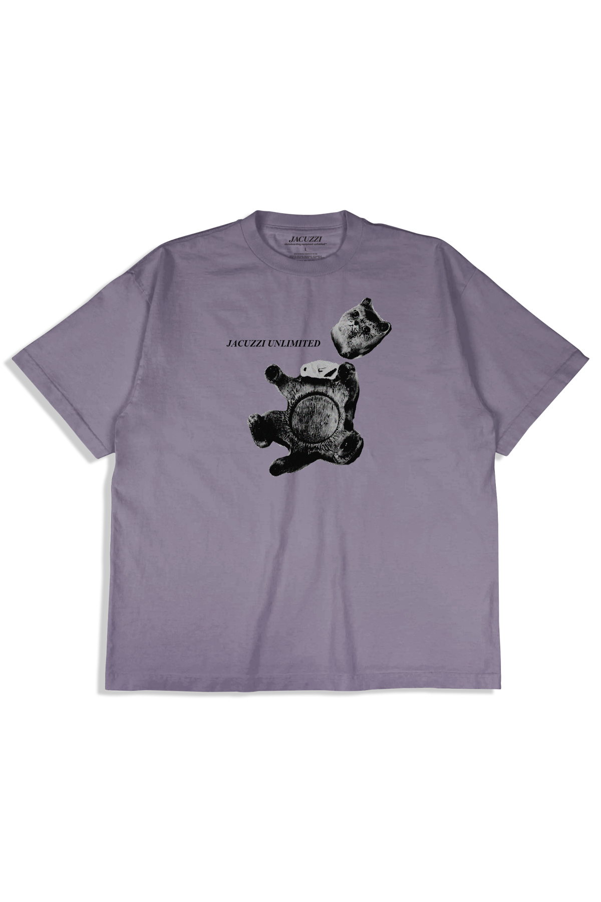Broken Garment Dye Premium S/S Tee - Grape Ice