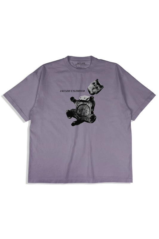 Broken Garment Dye Premium S/S Tee - Grape Ice