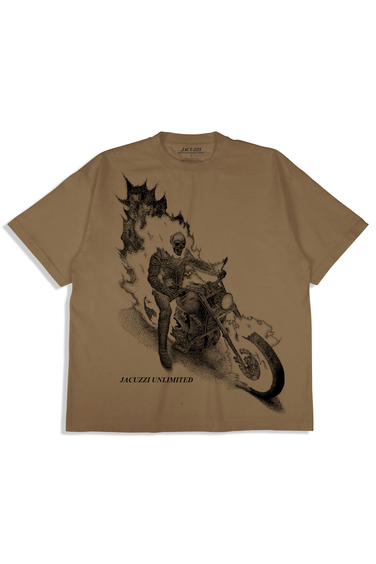 Hells on Wheels Garment Dye Premium S/S Tee - Golden Glow