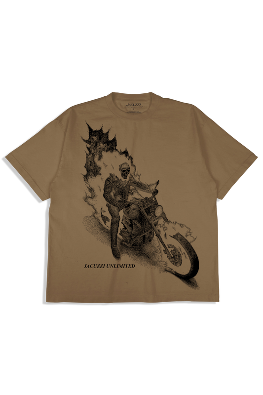 Hells on Wheels Garment Dye Premium S/S Tee - Golden Glow