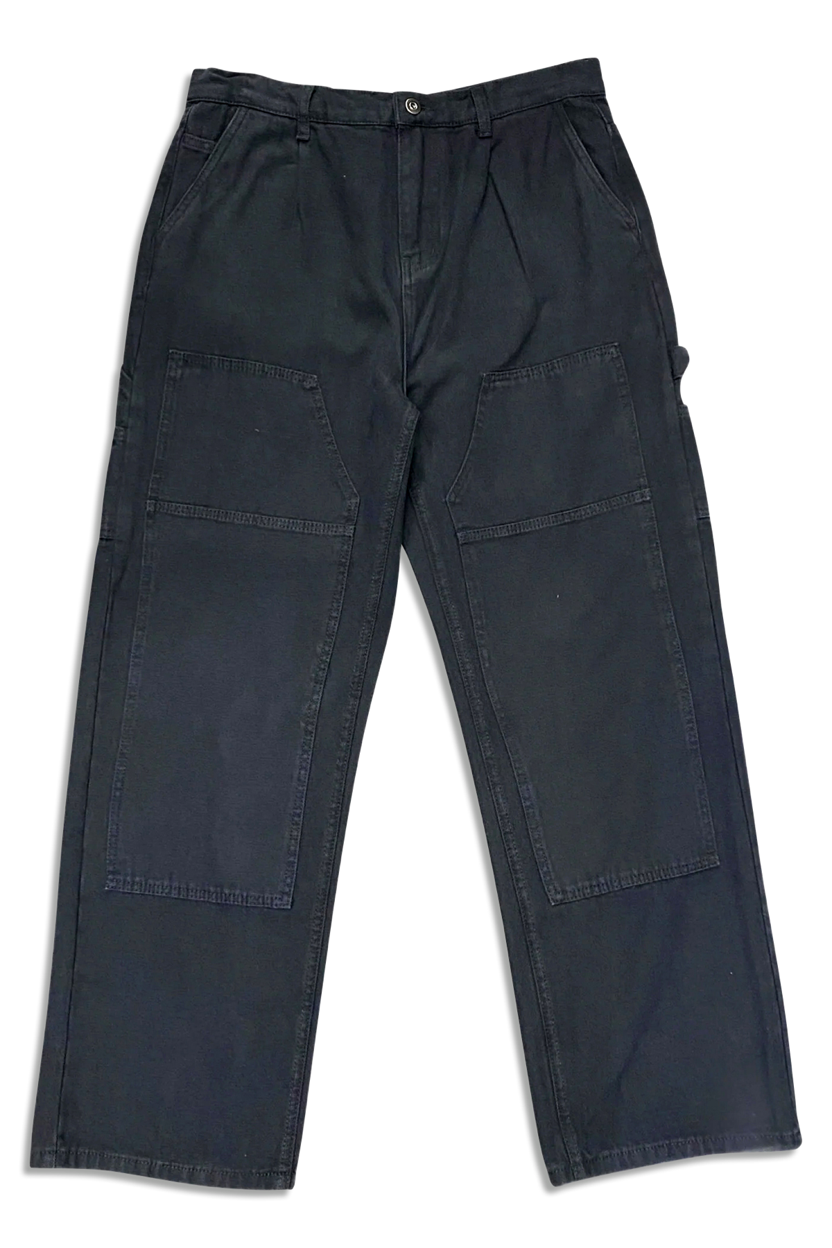 Double Knee Carpenter Pant - Black