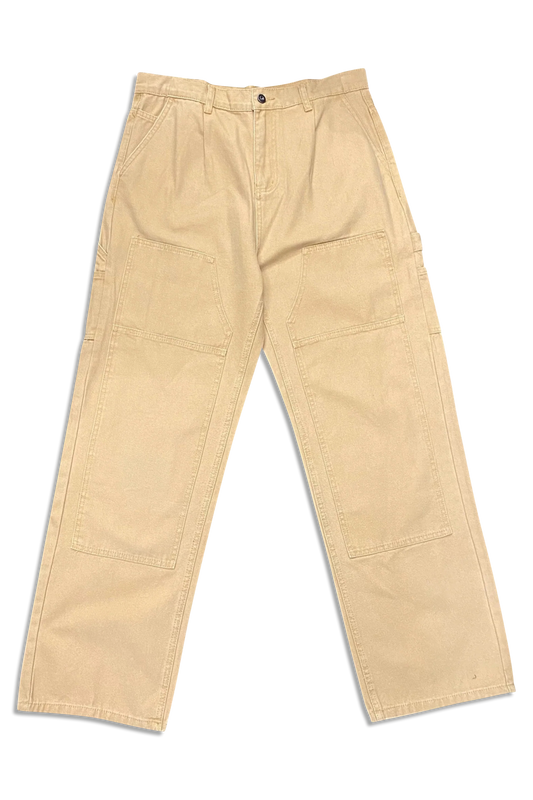 Double Knee Carpenter Pant - Tan
