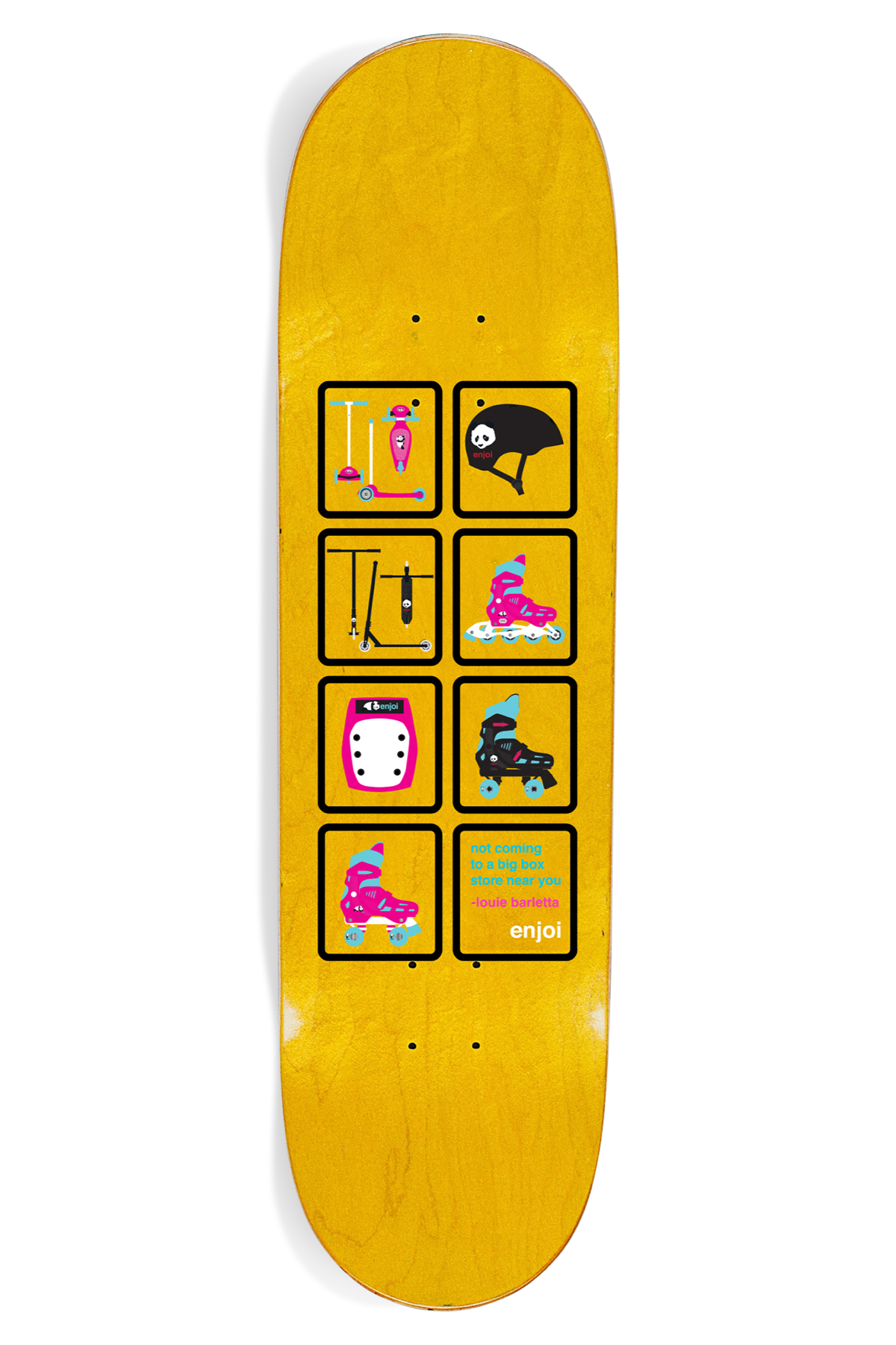 Big Box Roller Blades R7 Deck - Orange 8.5