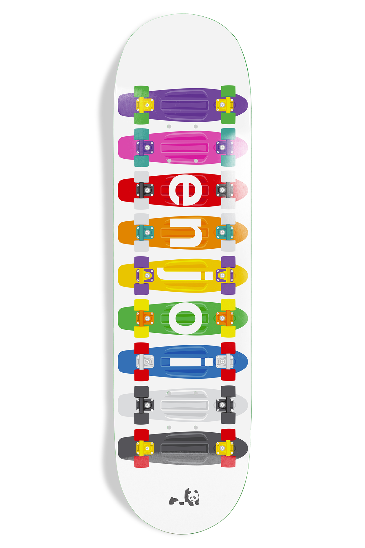 enjoi Big Box Plastic Spectrum Skateboard | 8.25 | Jacuzzi