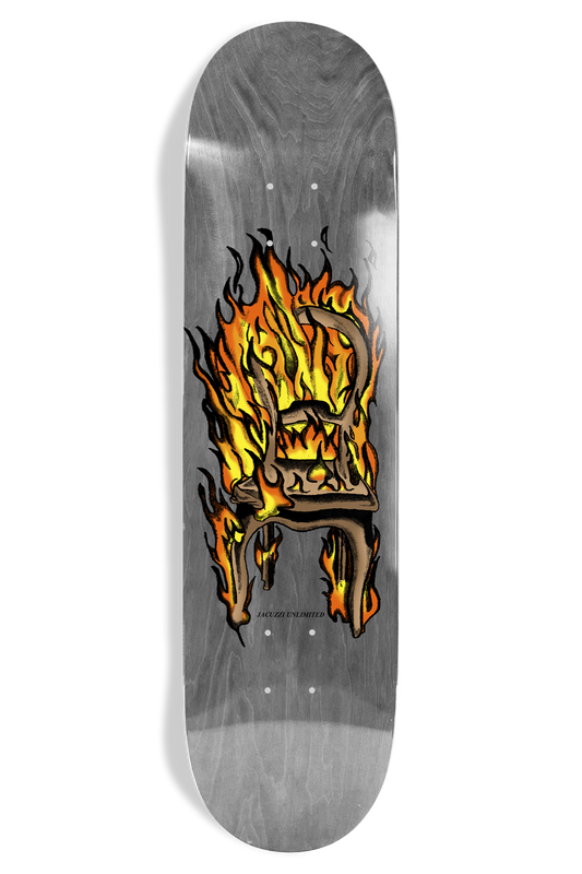 Chair on Fire Twin Tail art EX7 Deck - 8.5