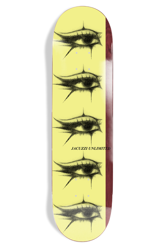 Jet Ski Eyes Popsicle Yellow/Burgundy 8.25