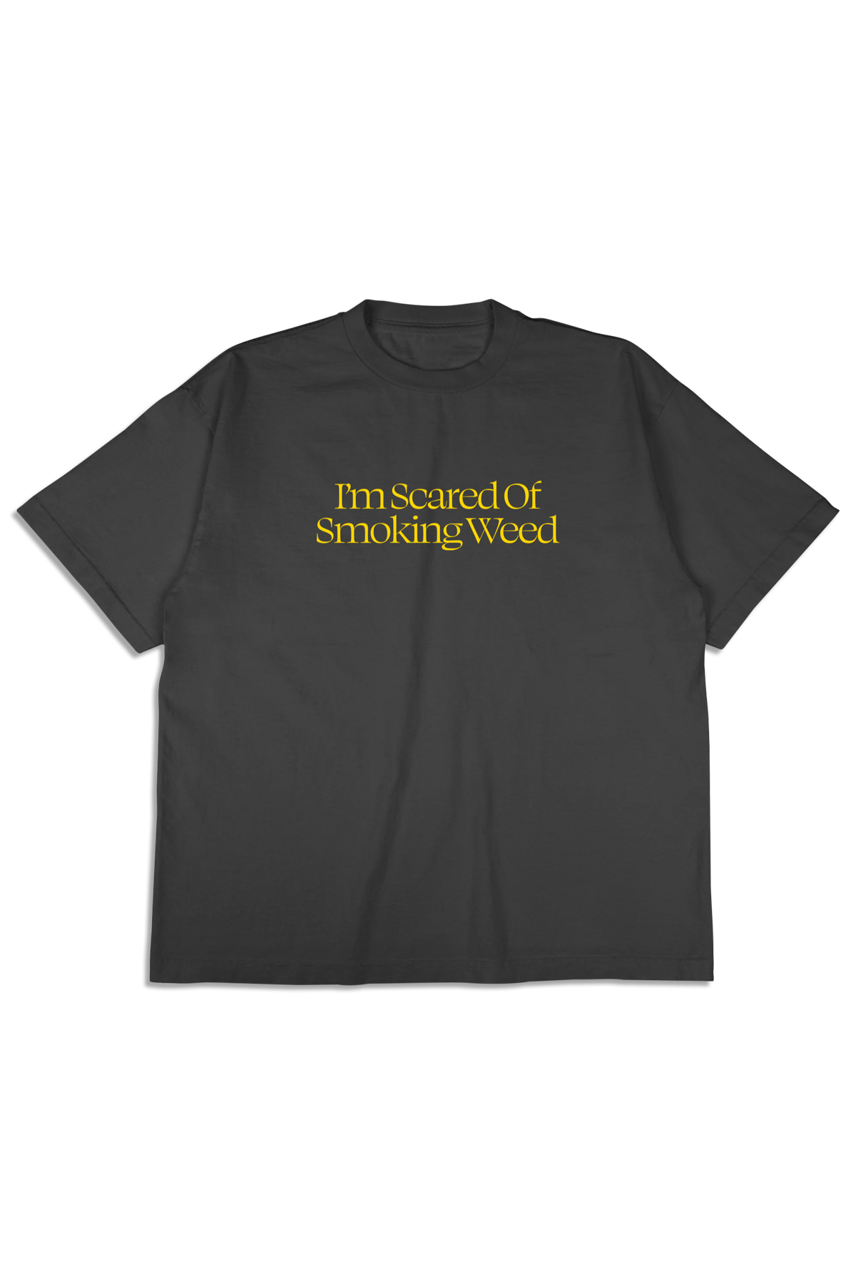 Scared Weed Garment Dye Premium S/S Tee - Black