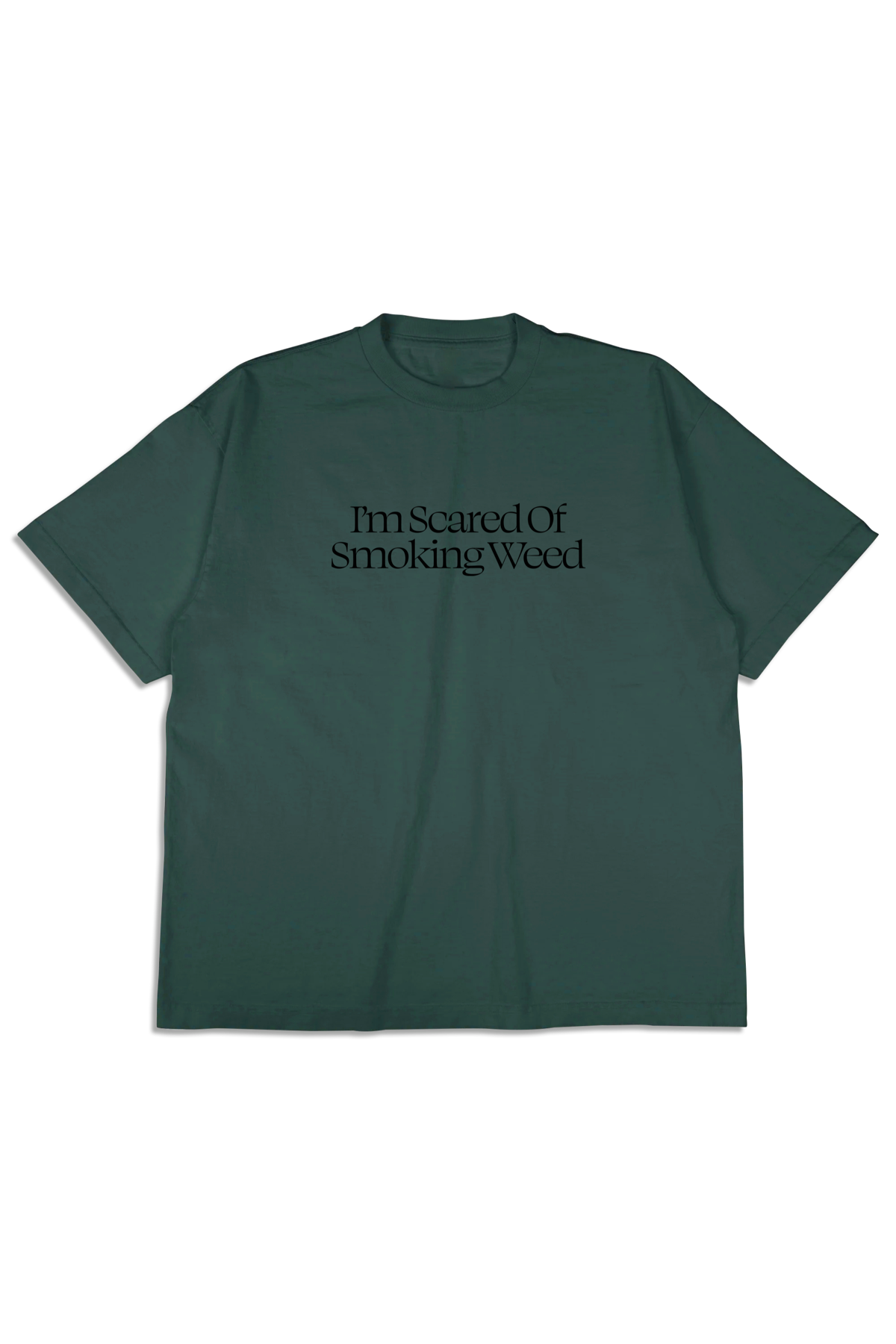 Scared Weed Garment Dye Premium S/S Tee - Emerald