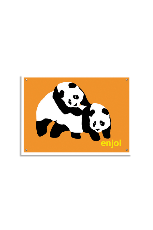 Piggy Back Panda Banner