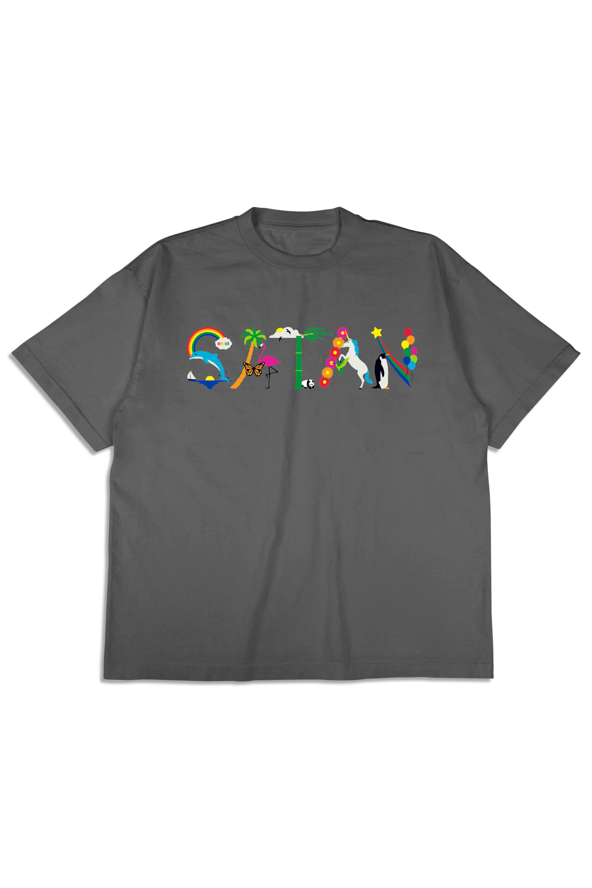 Satan Premium S/S Tee - Pewter