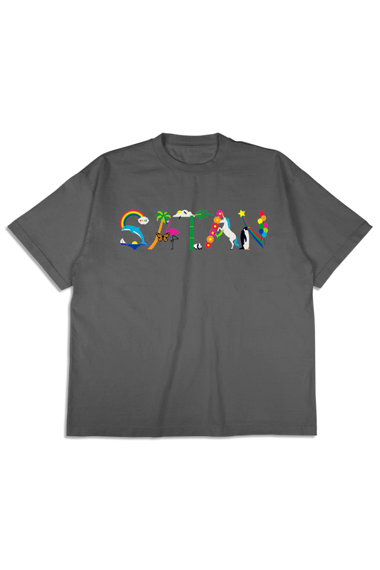 Satan Premium S/S Tee - Pewter