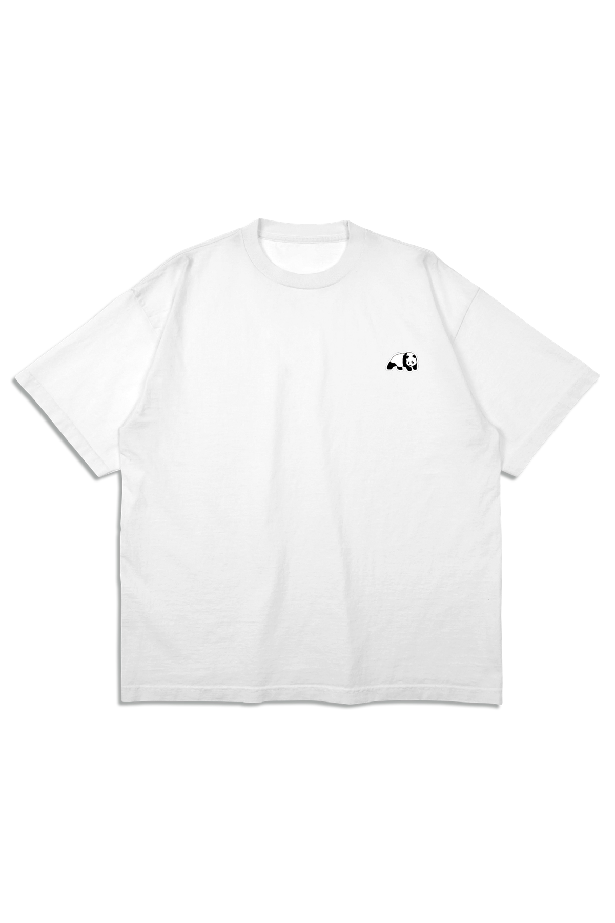Panda Patch Premium S/S Tee - White
