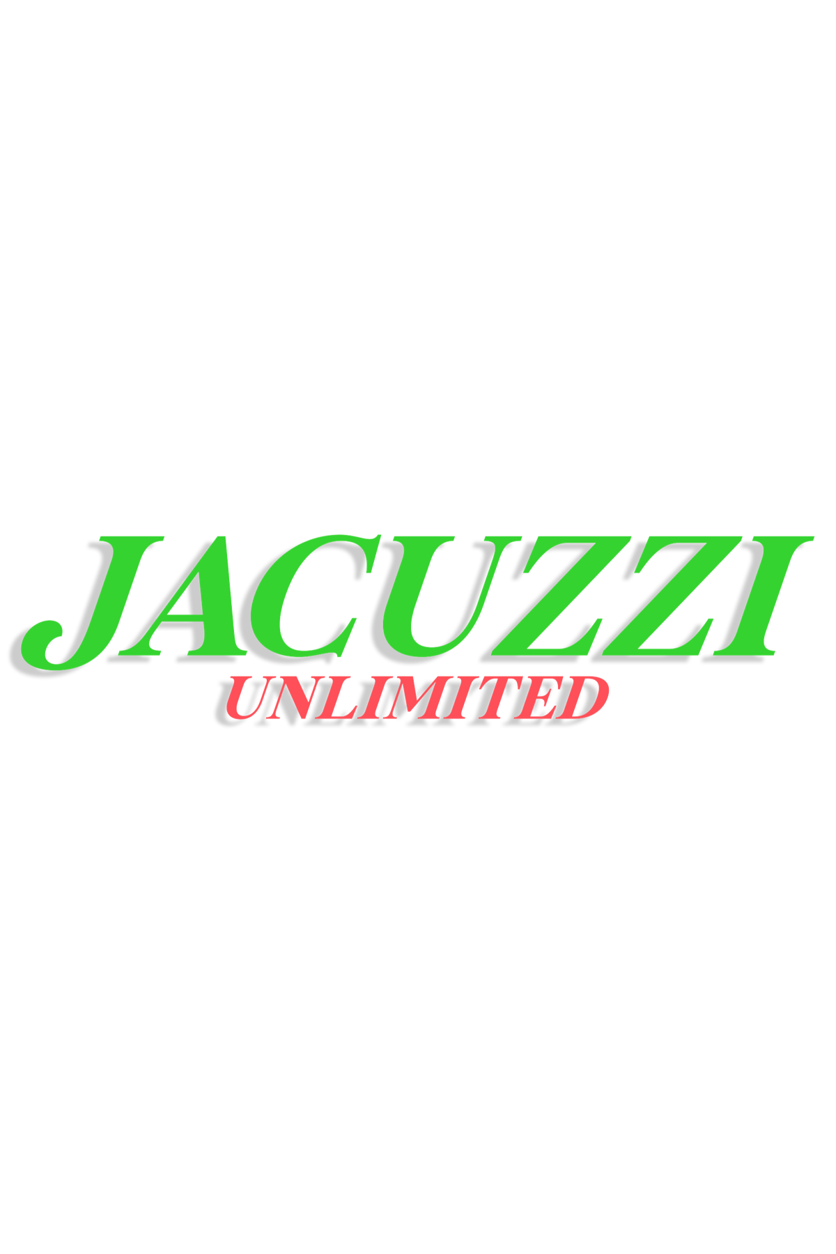 Jacuzzi Flavor Vinyl Die-Cut Sticker 5 Pk Green sticker pack – front graphic