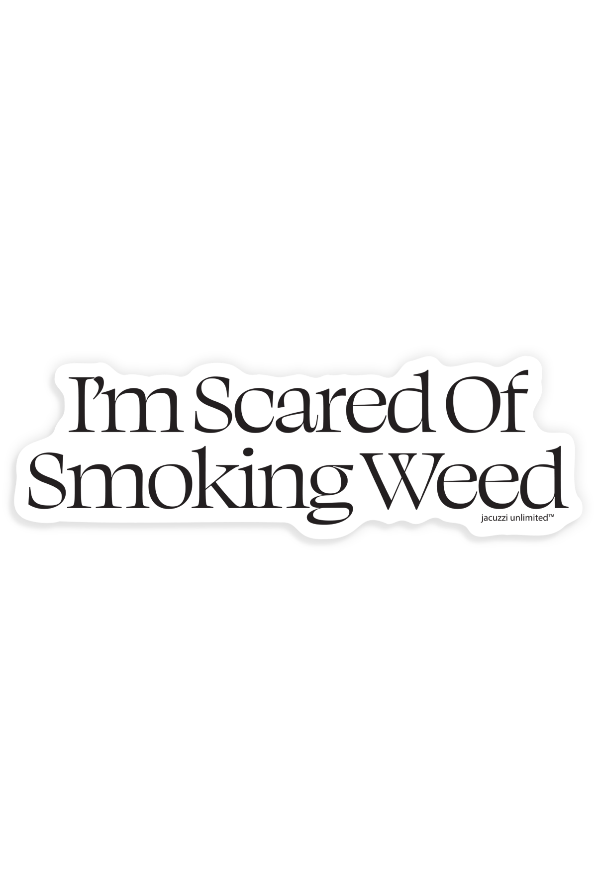 Scared Weed 5 pack