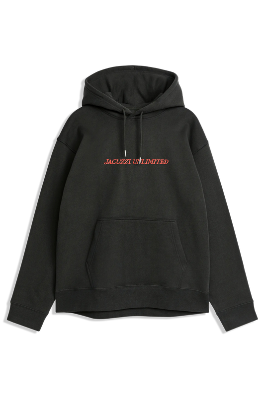 Jacuzzi Embroidered Hoody - Black