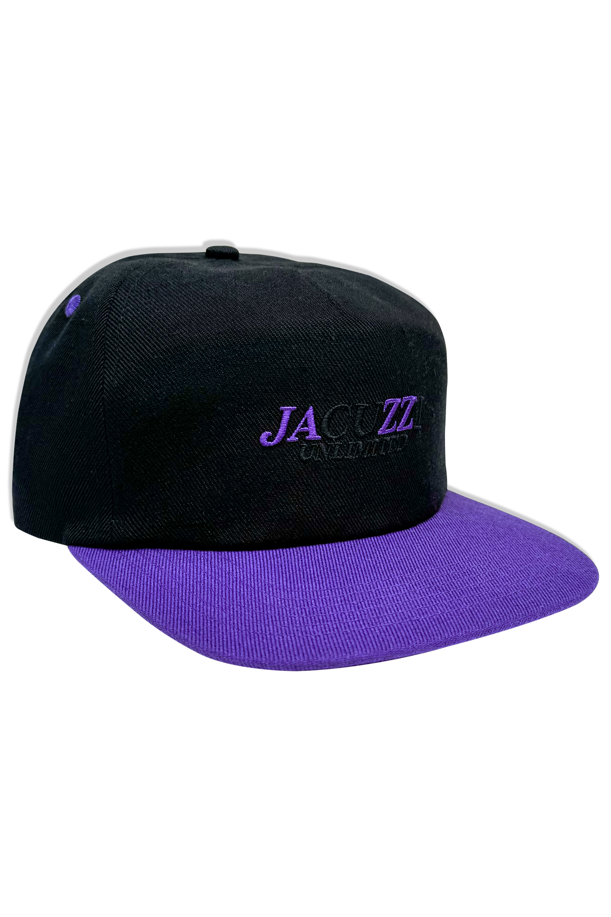 Jazz EMB Hat - Black/ Purple