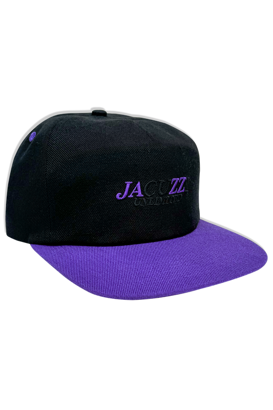 Jazz EMB Hat - Black/ Purple
