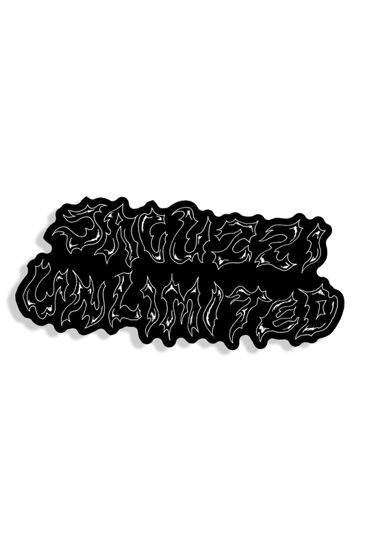Ice Font Sticker 5 Pack