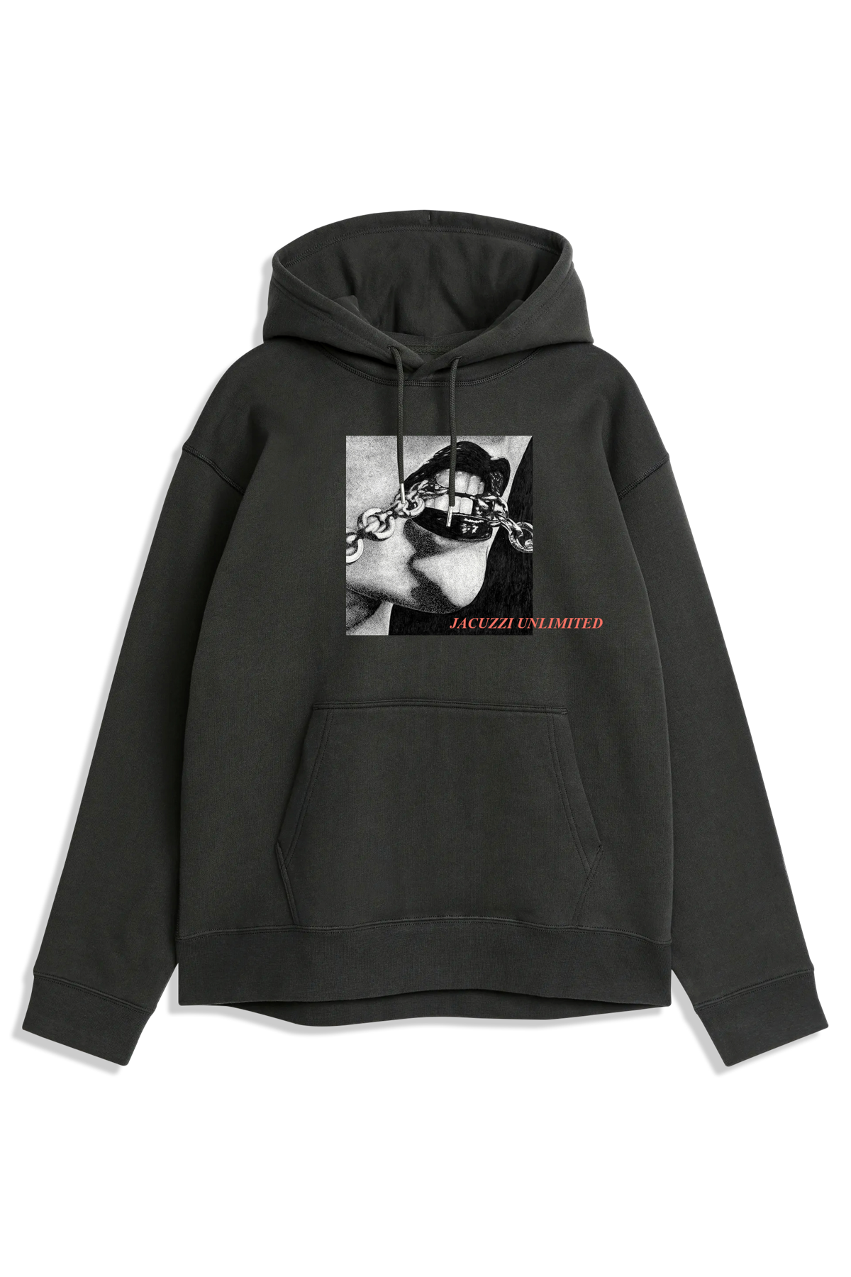 Chain Mail Hoodie Black