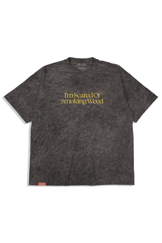 Scared Weed Mineral Wash Premium S/S Tee - Grey