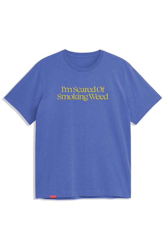 Scared Weed T-Shirt Lilac